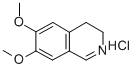 6,7-二甲氧基-3,4-二氢异喹啉盐酸盐, 20232-39-7, 结构式