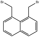1,8-BIS(BROMOMETHYL)NAPHTHALENE Struktur