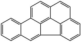 ジベンゾ[B,Gヒ]フルオランテン 化学構造式