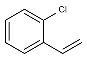 2-氯苯乙烯 结构式