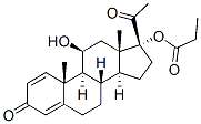 丙酸地泼罗酮 结构式