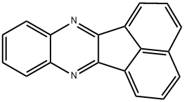 アセナフト[1,2-b]キノキサリン 化学構造式