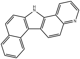 13H-Benzo[g]pyrido[3,2-a]carbazole Struktur