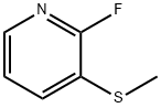 Pyridine, 2-fluoro-3-(methylthio)- (9CI) Structure