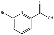 6-溴-2-吡啶羧酸 结构式