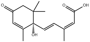 (+)-脱落酸, 21293-29-8, 结构式