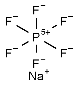 六氟磷酸钠 结构式
