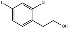 2-CHLORO-4-FLUOROPHENETHYL ALCOHOL Struktur
