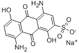 4,8-二氨基-9,10-二氢-1,5-二羟-9,10-二氧代-2-蒽磺酸一钠盐, 2150-60-9, 结构式