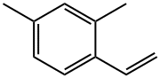 1-ビニル-2,4-ジメチルベンゼン 化学構造式