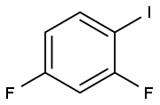 2,4-二氟碘苯 结构式