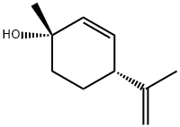 (1S,4R)-1-甲基-4-(1-甲基乙烯基)-2-环己烯-1-醇 结构式