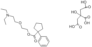 枸橼酸喷托维林, 23142-01-0, 结构式