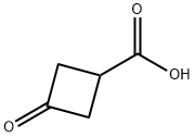 3-氧代环丁烷羧酸, 23761-23-1, 结构式