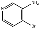 3-氨基-4-溴吡啶 结构式