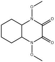 1,4-二甲氧基八氢喹喔啉-2,3-二酮 结构式