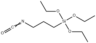 异氰酸丙基三乙氧基硅烷, 24801-88-5, 结构式