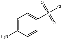 4-Aminobenzene-1-sulfonyl chloride Struktur