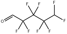 2,2,3,3,4,4,5,5-オクタフルオロペンタナール 化学構造式