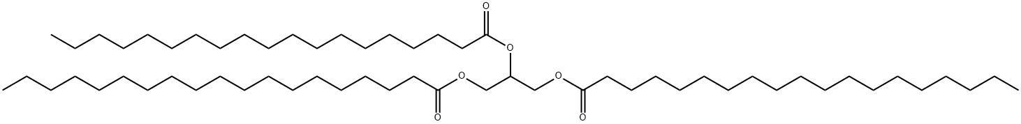 十九烷酸甘油三酯 结构式