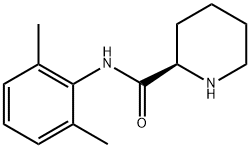(2R)-N-(2,6-DIMETHYLPHENYL)-2-PIPERIDINECARBOXAMIDE Struktur