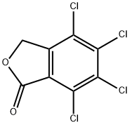 四氯苯酞, 27355-22-2, 结构式