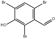2,4,6-Tribromo-3-hydroxybenzaldehyde Struktur