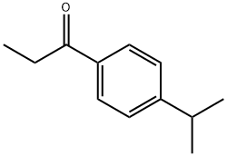 1-(4-イソプロピルフェニル)プロパン-1-オン 化学構造式