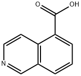 异喹啉-5-甲酸 结构式