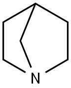 1-azabicyclo[2.2.1]heptane 结构式