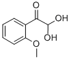 2-甲氧基苯基乙二醛水合物, 27993-70-0, 结构式
