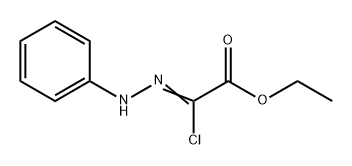 ETHYL (2E)-CHLORO(PHENYLHYDRAZONO)ACETATE Structure
