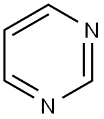 嘧啶, 289-95-2, 结构式