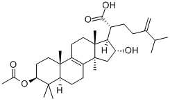 茯苓酸, 29070-92-6, 结构式