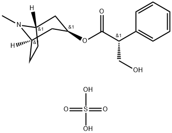 1-alpha-H,5-alpha-H-Tropan-3-alpha-ol, (+)-tropate (ester), sulfate (2 :1) (salt)|
