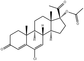 醋酸氯地孕酮 结构式