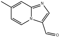 7-メチルイミダゾ[1,2-a]ピリジン-3-カルバルデヒド 化学構造式