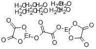草酸铒(III)十水化合物, 30618-31-6, 结构式