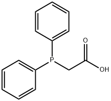 Carboxymethyldiphenylphosphine Structure