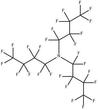 全氟三丁胺, 311-89-7, 结构式