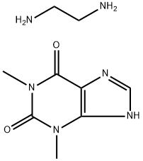 氨茶碱 结构式