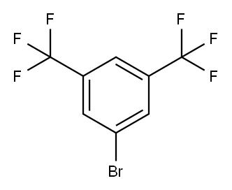 3,5-双三氟甲基溴苯 结构式
