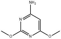 4-氨基-2,6-二甲氧基嘧啶 结构式