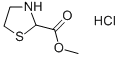 チアゾリジン-2-カルボン酸メチル塩酸塩 化学構造式