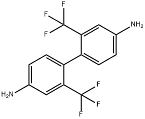 2,2'-二(三氟甲基)二氨基联苯 结构式