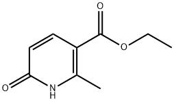 ETHYL 6-HYDROXY-2-METHYLPYRIDINE-3-CARBOXYLATE Struktur