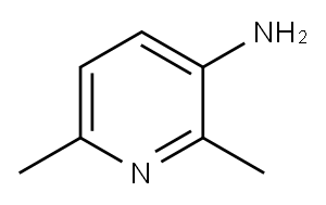 3-氨基-2,6-二甲基吡啶 结构式