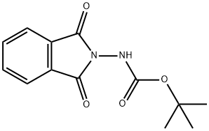 N′-BOC-N,N-氨基邻苯二甲胺 结构式