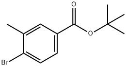TERT-BUTYL 4-BROMO-3-METHYLBENZOATE Struktur