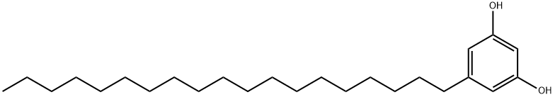 1,3-DIHYDROXY-5-NONADECYLBENZEN Struktur